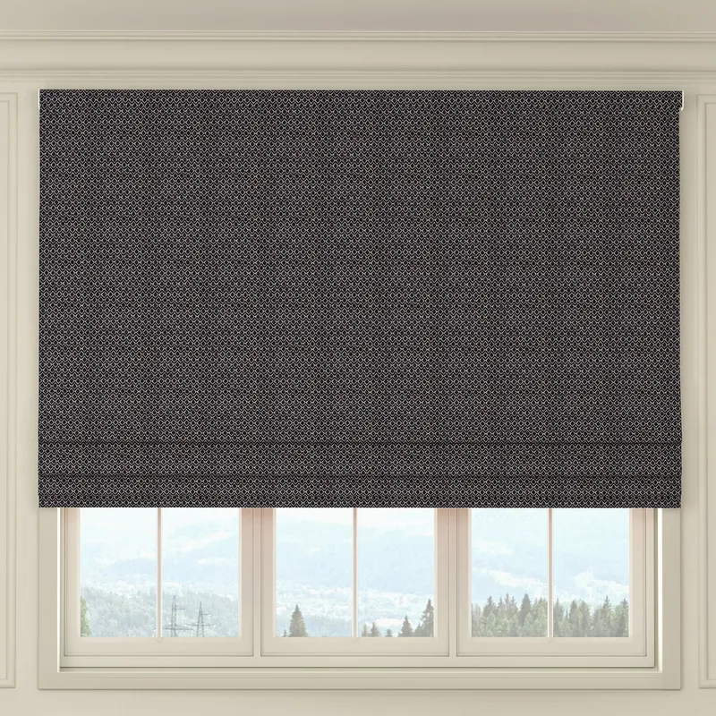 House Llewelyn-bowen Divina Made To Measure Roman Blind Midnight