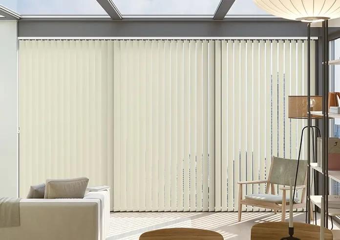 Trinity (Fr Blackout) Rice Paper - Vertical Blind