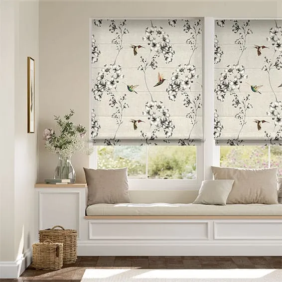 Amazilia Linen Roman Blind