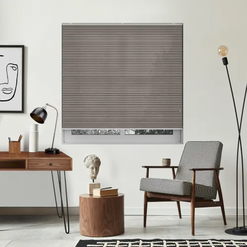 Free Hanging Vexia Camel Honeycomb Pleated Blind