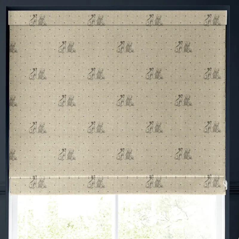 Emily Bond Millie Made To Measure Roman Blind Indigo