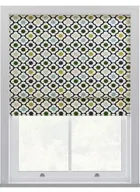 Orla Kiely Spot Flower Ditsy Blue Multi Roman Blinds