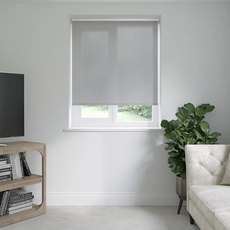 Vienna Vellum Grey Roller Blinds