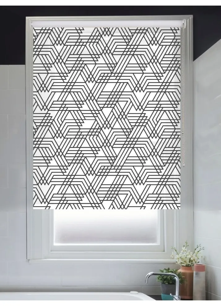 Rhombus Roller Blind