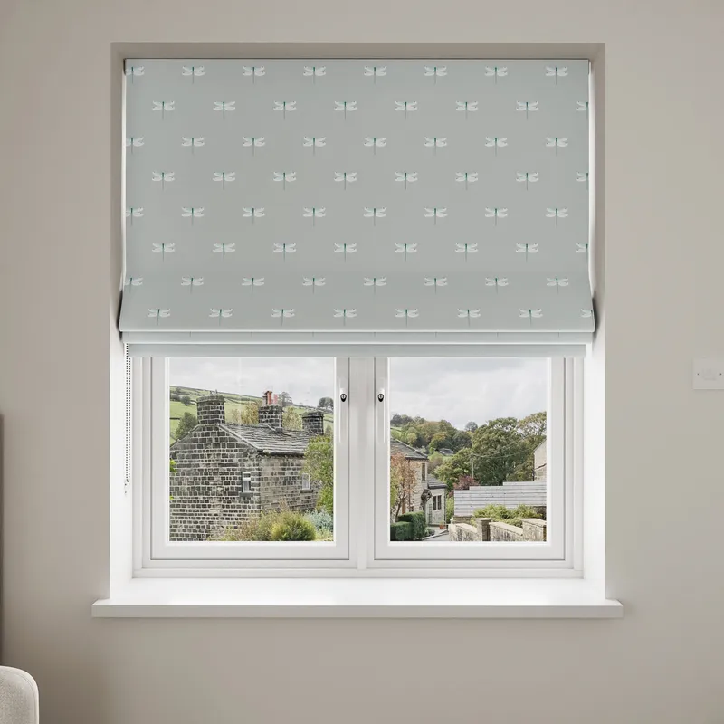 Sophie Allport Dragonfly Grey Blue Blinds Uk