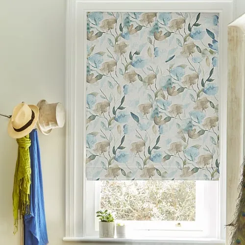 Skyler Breeze Deluxe Roman Blinds