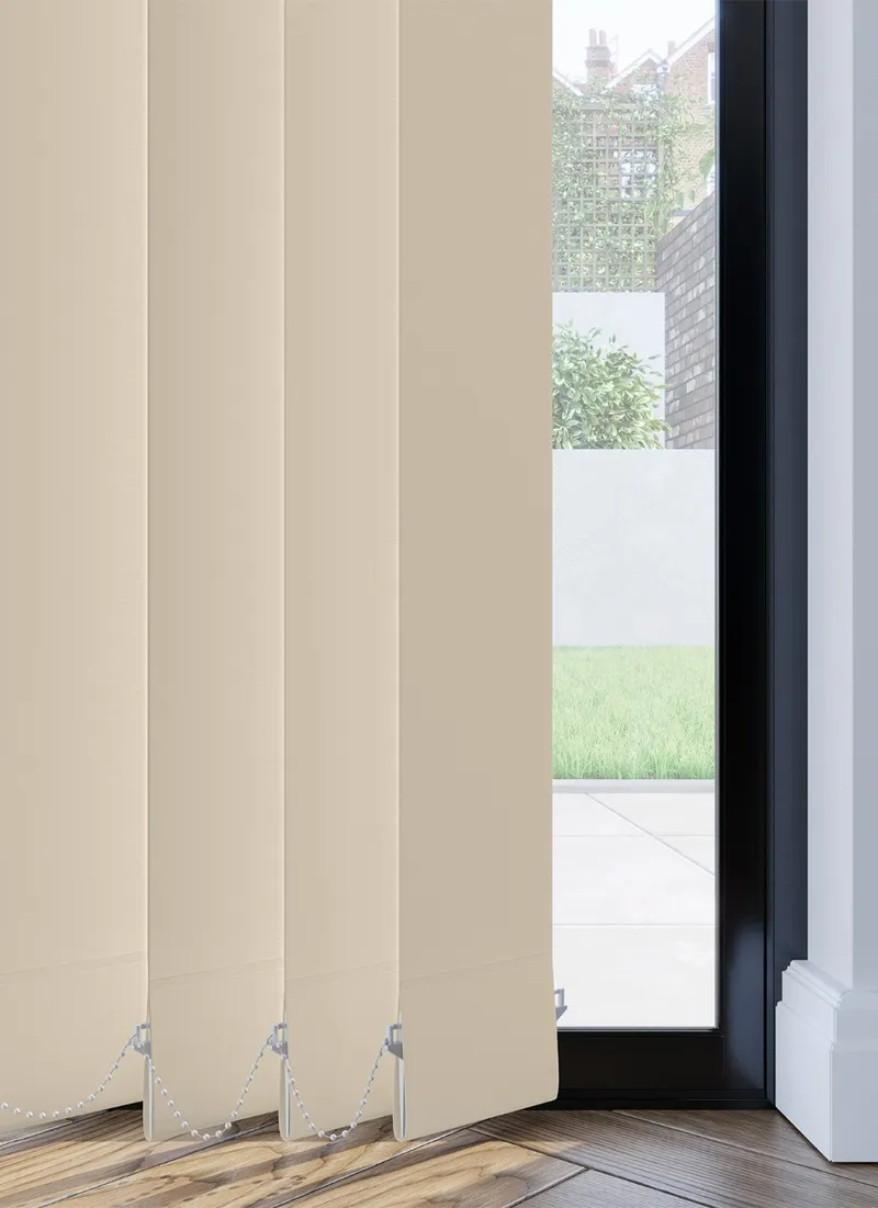 Riva Blackout Dark Balance Vertical Blind