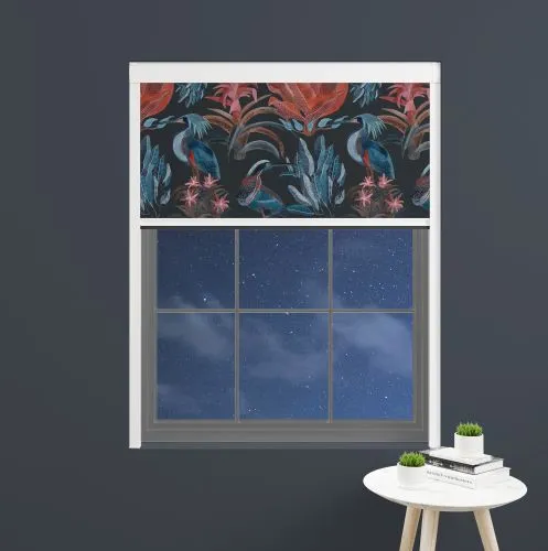Flamingo Dark Blocout Blind