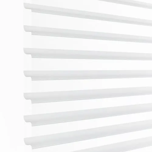Enliven White Tri-shade Roller Blinds