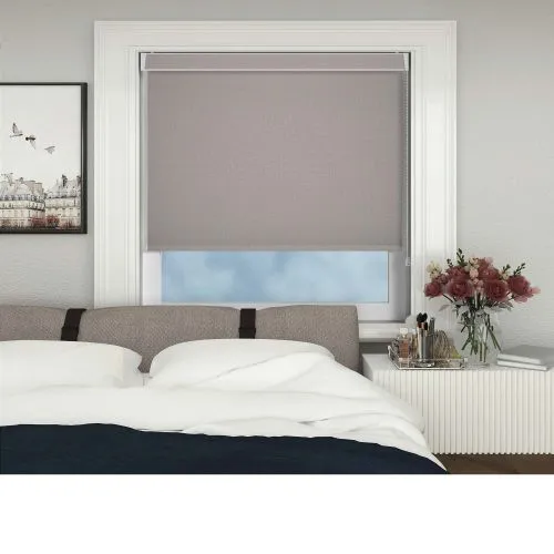 Eden Dusk Grey Pelmet Roller Blind