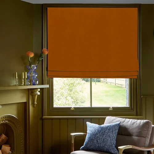 Glamour Cointreau Deluxe Roman Blinds