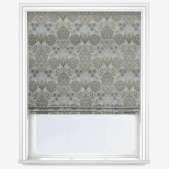 Wilmington Dove Blue Roman Blind