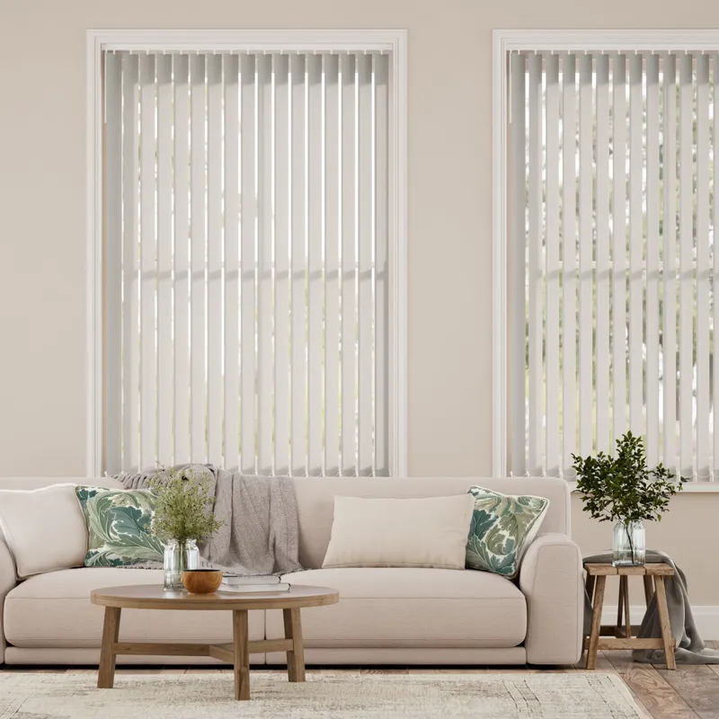 Amalfi Cool Grey Vertical Blind