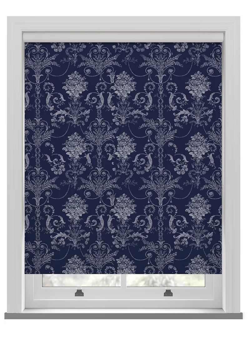 Laura Ashley Josette Midnight Roller Blind