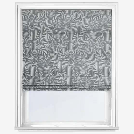 Jolie Chambray Roman Blind
