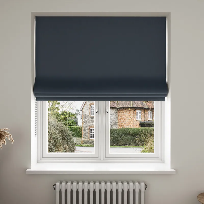 Laura Ashley Middleton Midnight Seaspray Blinds Uk