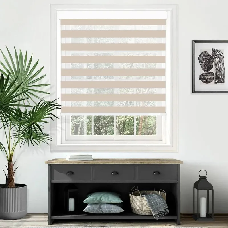 Dimout Rome Cream - Day And Night Blinds