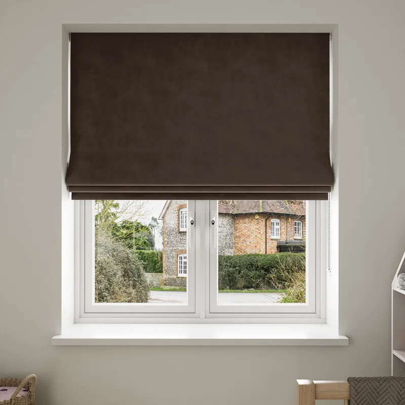 Bogota Velvet Espresso Blinds Uk