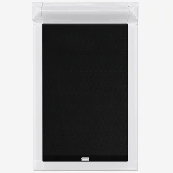 Sunvue Jet Black Perfect Fit Roller Blind