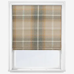 Balmoral Antique Gold Roman Blind