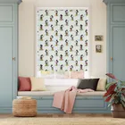 Mickey Stripe Blackout Chalk Blue Roller Blind