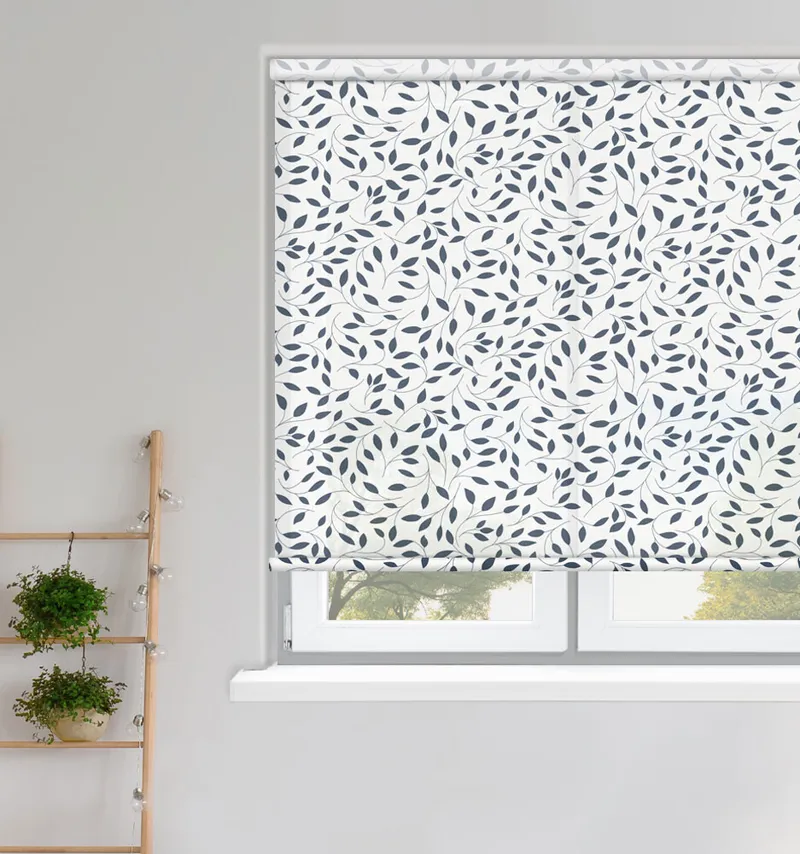 Chatsworth Navy Roller Blinds