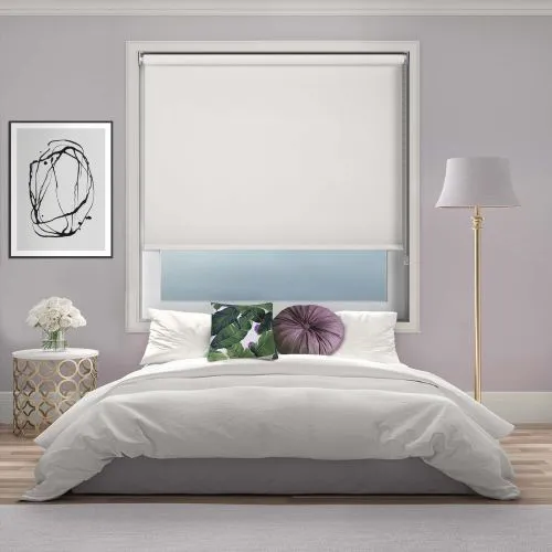 Bedtime Brilliant White Roller Blind
