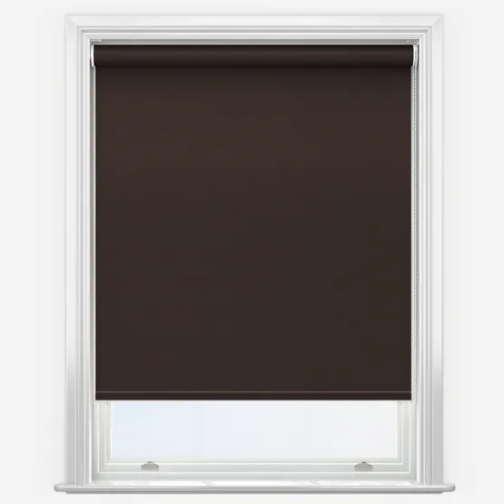 Supreme Blackout Espresso Roller Blind