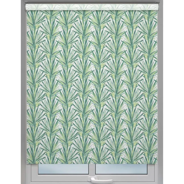 Tropical Made To Measure Roller Blind Lima