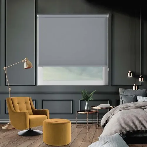Bedtime Cathedral Grey Roller Blind