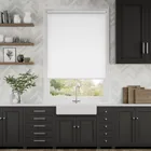 Twist2go Titan Blackout Snow White Roller Blind