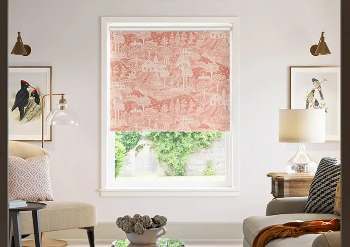 Novel Burnt Orange - Roller Blind