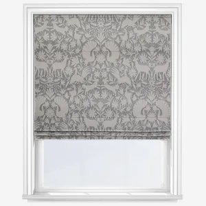Scandi Wildlife Cornflower Roman Blind