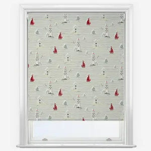Sonova Studio Sea Breeze Marine Red Roller Blind