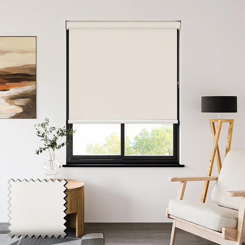 Pvc Blackout Snow Wipe Clean Roller Blinds