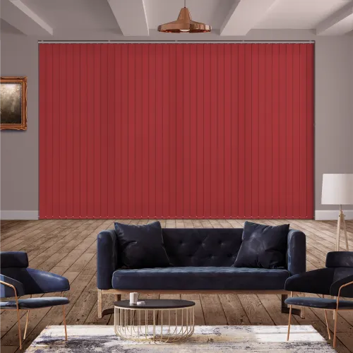 Luxe Redcurrant Vertical Blind