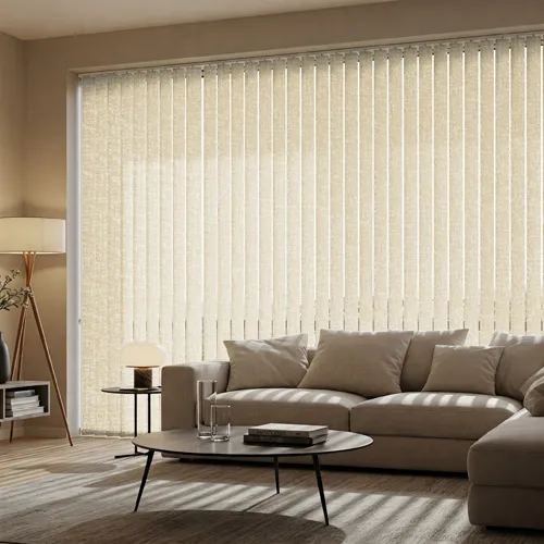 Elegance Gold Light Filtering Vertical Blinds