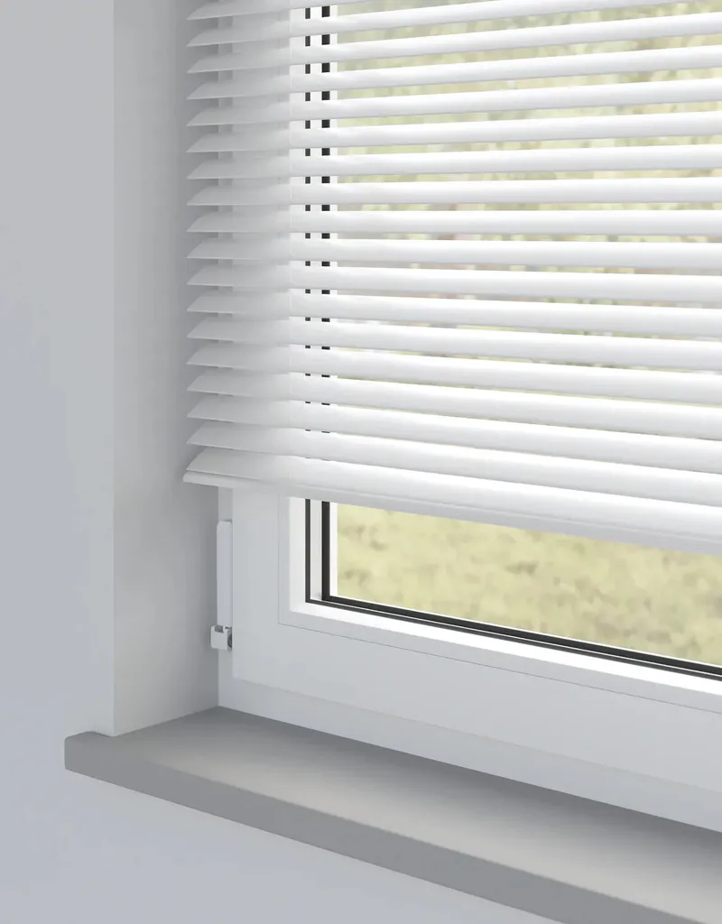Urban Lily White | Wooden Blind