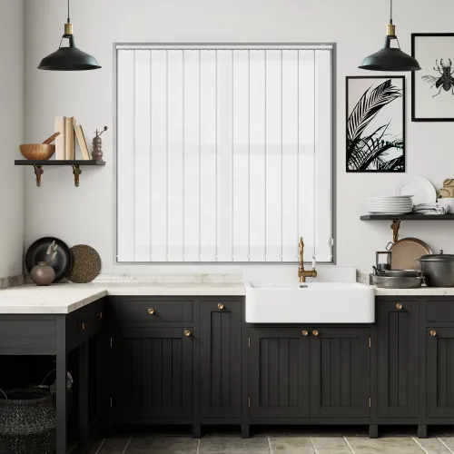 Talli Snow Vertical Blind