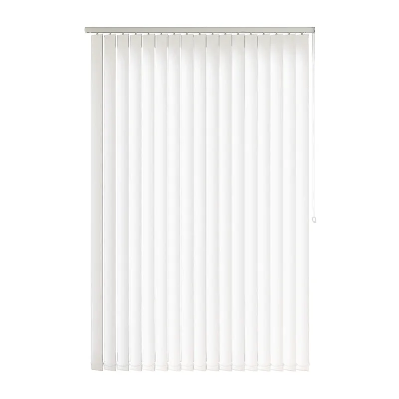 Jugo Blackout Made To Measure Vertical Blind Gesso