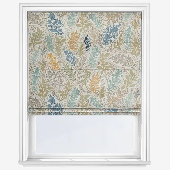 Edinburgh Weavers Zagar Sky Roman Blind
