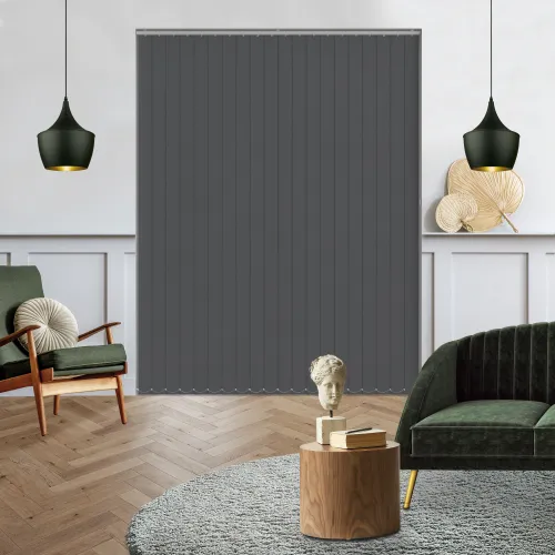 Luxe Charcoal Vertical Blind