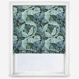 William Morris At Home Acanthus Indigo Roman Blind