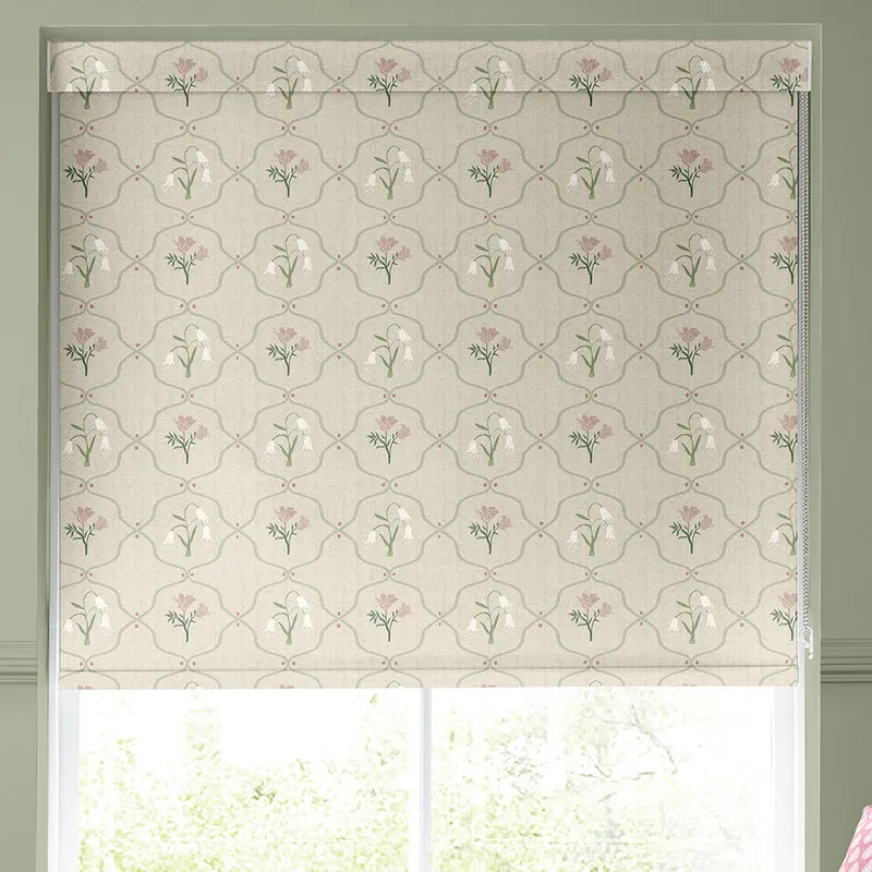Emily Bond Margot Blackout Made To Measure Roller Blind Rose