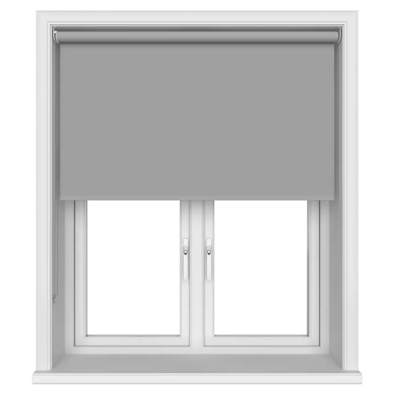 Konya Blackout Steel Grey Blinds Uk