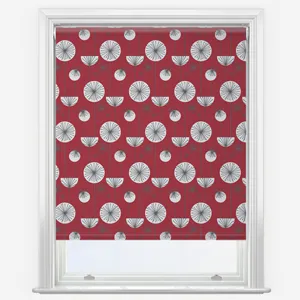 Sonova Studio Nordic Pods Chilli Red Roller Blind