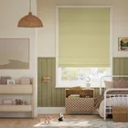 Remy Linen Citrine Roman Blind