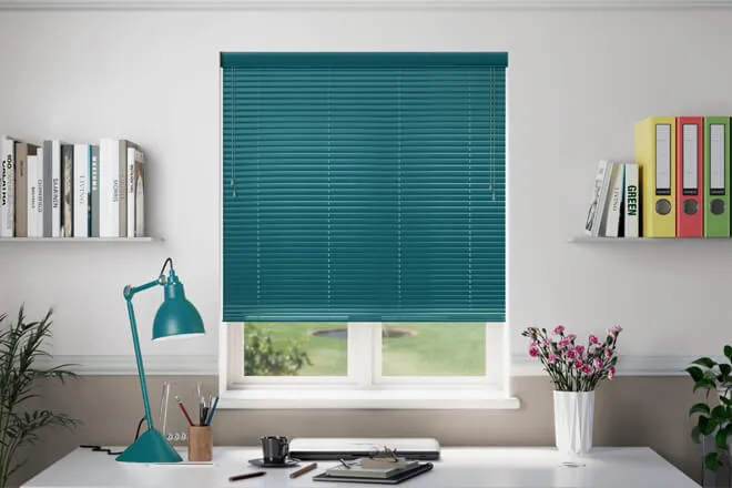 Galaxy Teal Gloss - Venetian Blinds