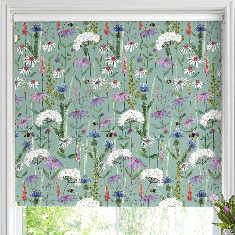 Voyage Hermione Made To Measure Blackout Roller Blind Verde