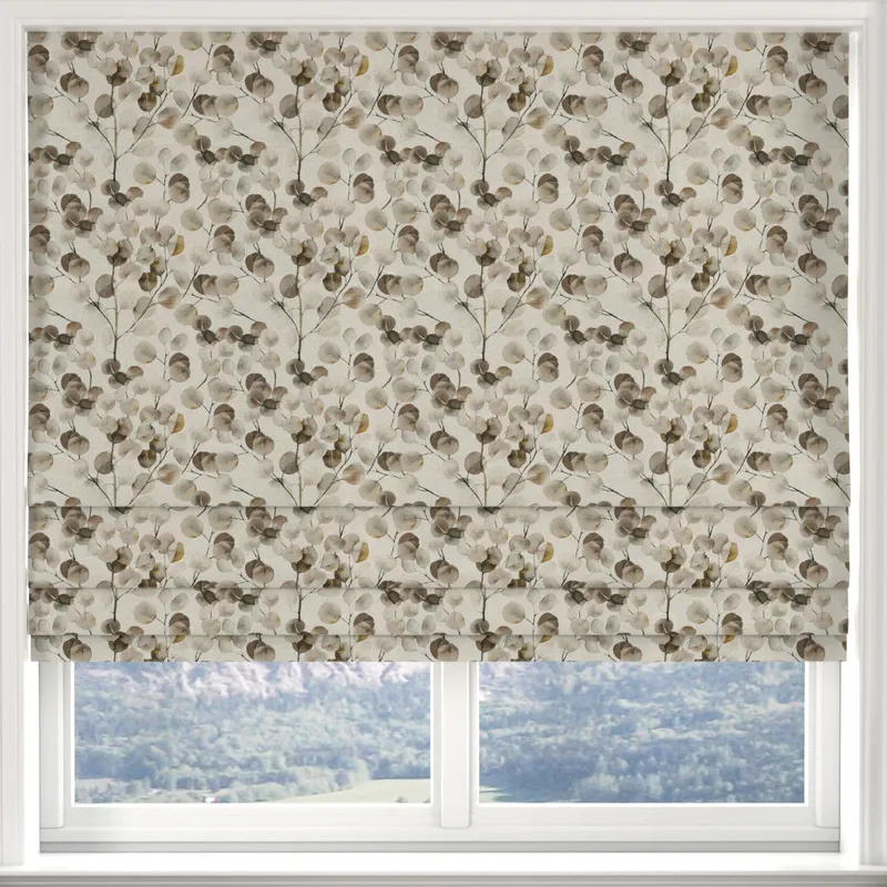Ante Decor Honesty Made To Measure Roman Blind Earth
